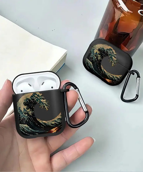 Minimalist Wave Earphone Cases Cover Case For Airpods Pro Pro3 2 4 1 3 Pro2