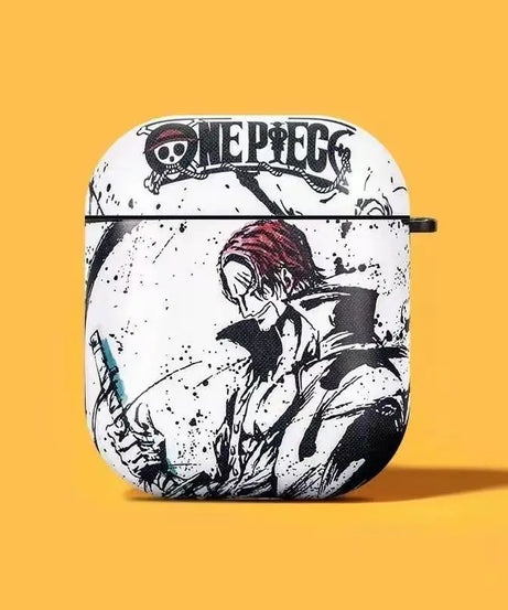 Anime One Piece Luffy Zoro Airpods Pro 2 Smart Cover Airpods 1/2/3 Protective Case for Iphone Bluetooth Earphones