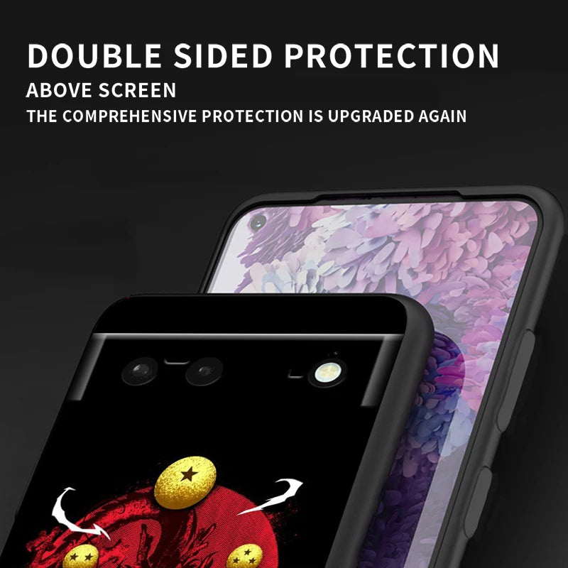 Dragon Ball Z Shockproof Silicone Case – Google Pixel 4 to 9 Series