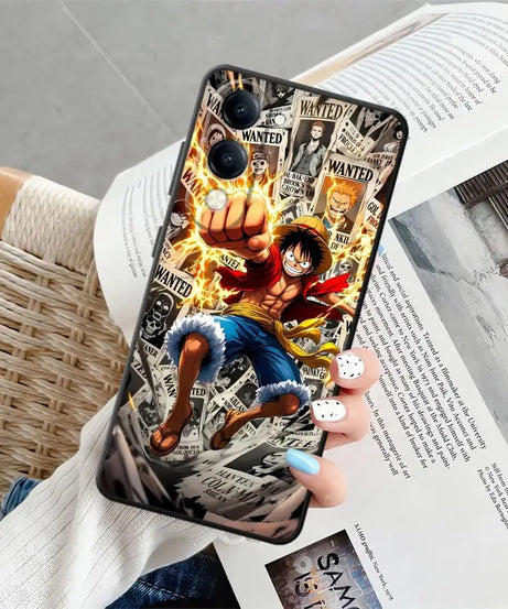 Case for Vivo Y30 Y33S Y35 Y31 Y36 Y12 Y15S Y02 Y11 Y20 Y21 Y19 Y27 Y16 Y17 Y22 Phone Cover Ones Pieces Luffy