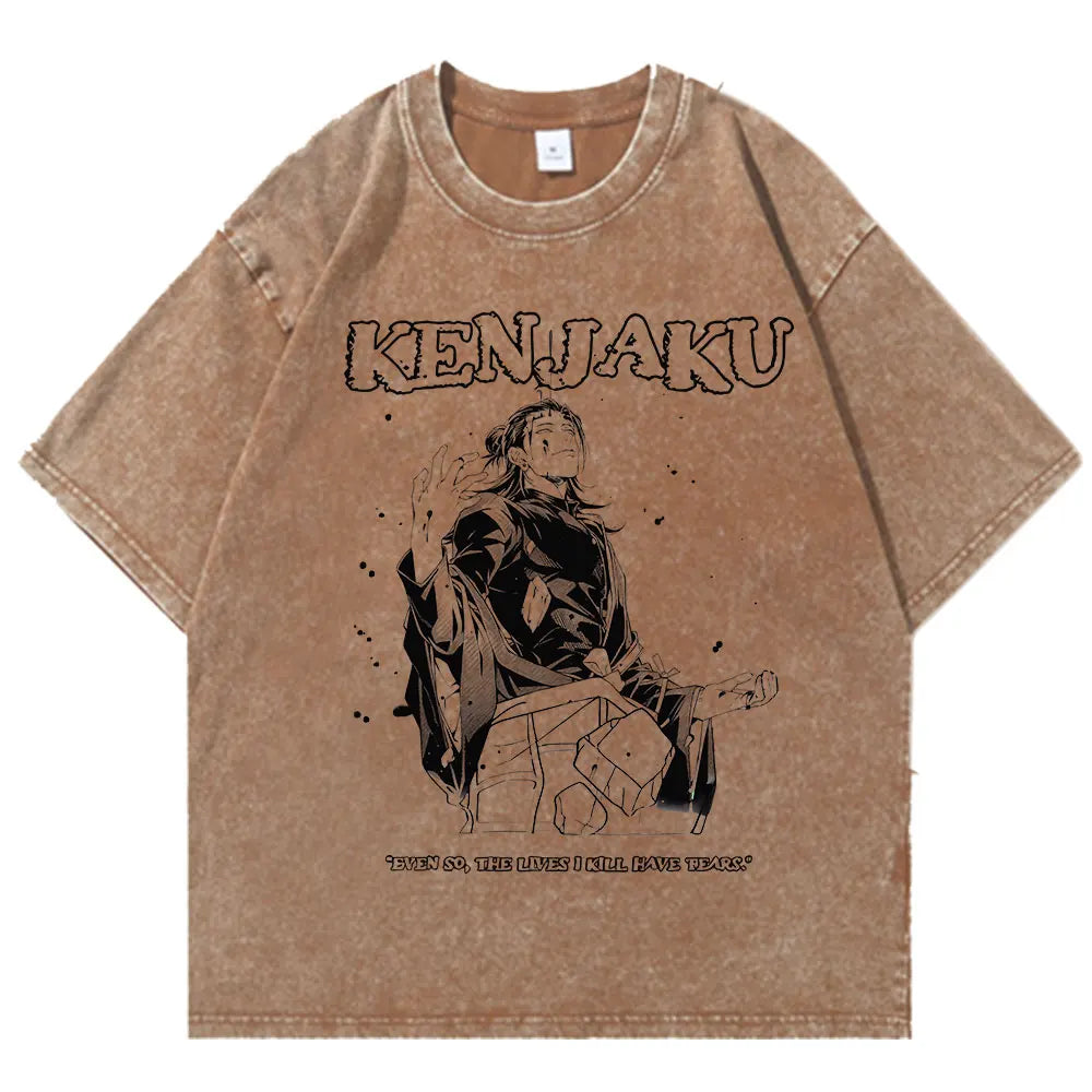 Jujutsu Kaisen Geto Suguru Vintage T-Shirt – Unisex Anime Cotton Tee