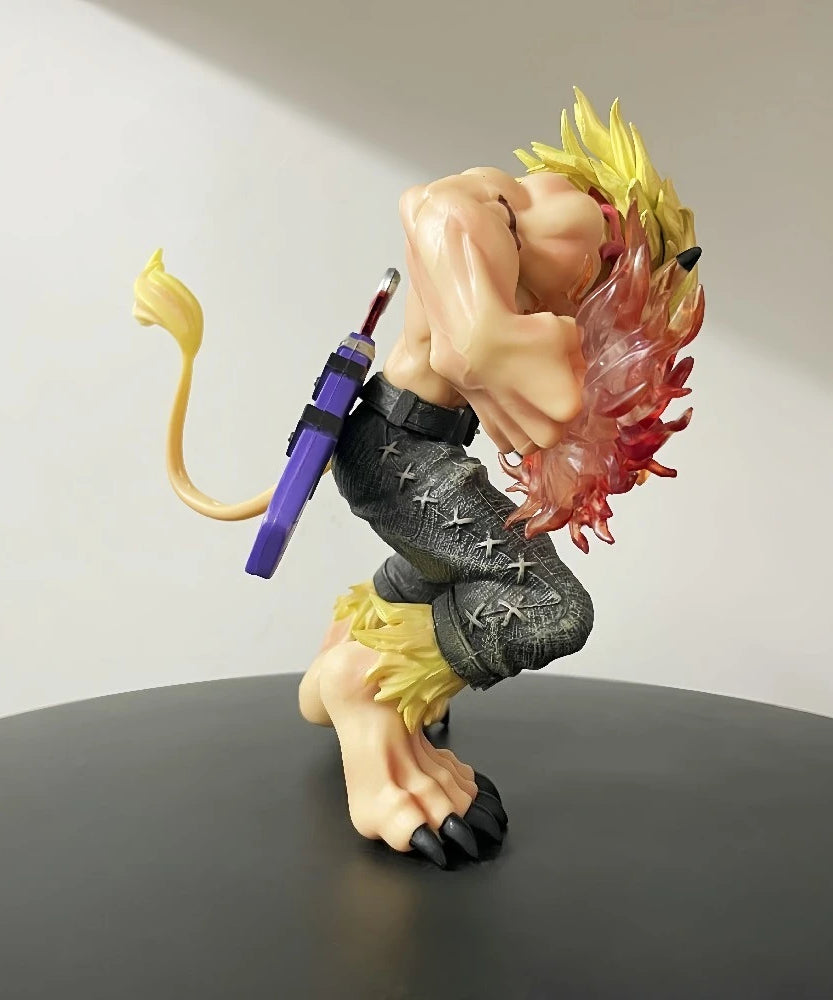 21cm/8.27in Anime Digimon Adventure Figure Leomon Action Figures Pvc Statue Desktop Ornamen Collection Model Toys Gifts