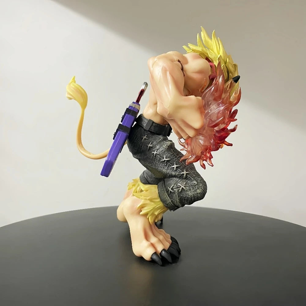 21cm/8.27in Anime Digimon Adventure Figure Leomon Action Figures Pvc Statue Desktop Ornamen Collection Model Toys Gifts