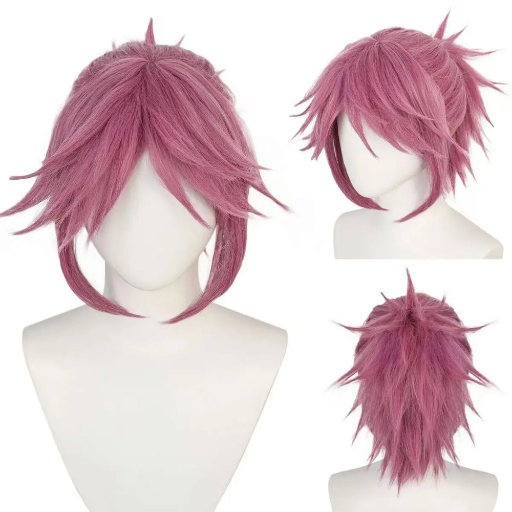 Hunter x Hunter Machi Cosplay Costume — with Pink Wig 7