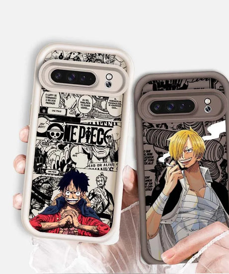 One Piece Eye Ladder Case – Shockproof Soft TPU Cover for Google Pixel 9–7A Pro/XL 5G