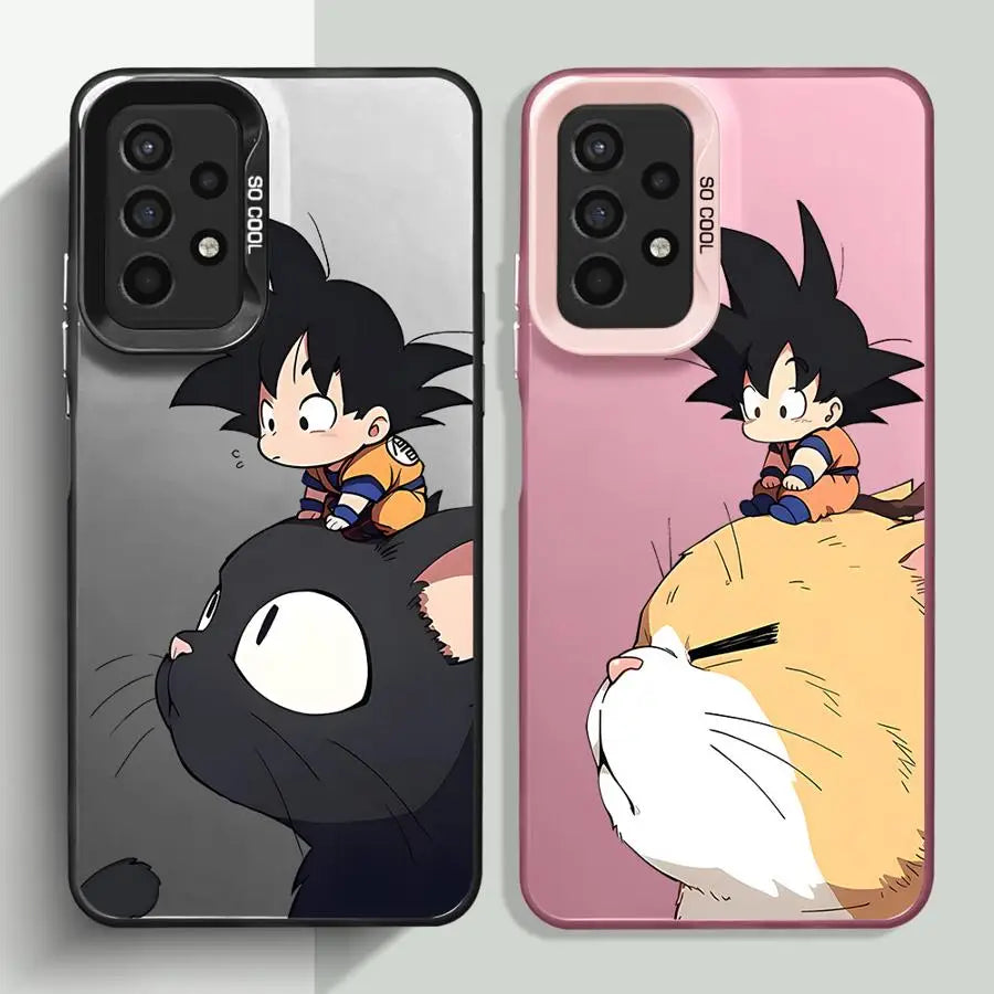 Shell Phone Case For Samsung For Galaxy A25 A16 A34 A13 A22 A24 A32 A14 A23 A12 A15 Dragon Ball Goku