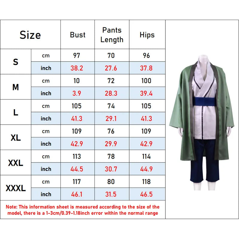 Anime Naruto Tsunade Cosplay Costume Set – Premium Kimono Haori Outfit with Wig & Necklace 6