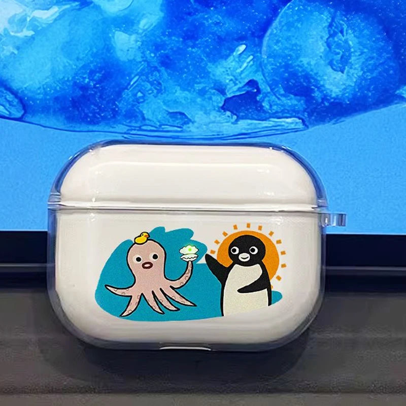Cute Magic penguin cute cartoon Case for AirPods 2 3 Generation Cover for Apple AirPods Pro 2nd Gen Air Pods case