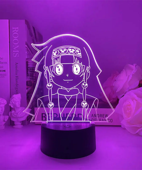 HUNTER Night Light Anime Peripherals Personality Creativity Killua Sissoe Table Lamp Desktop Decoration Bedroom holiday gift