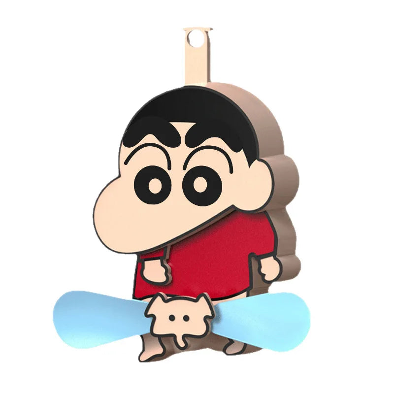Crayon Shin-chan Mini Handheld Fan — Foldable Keychain 3