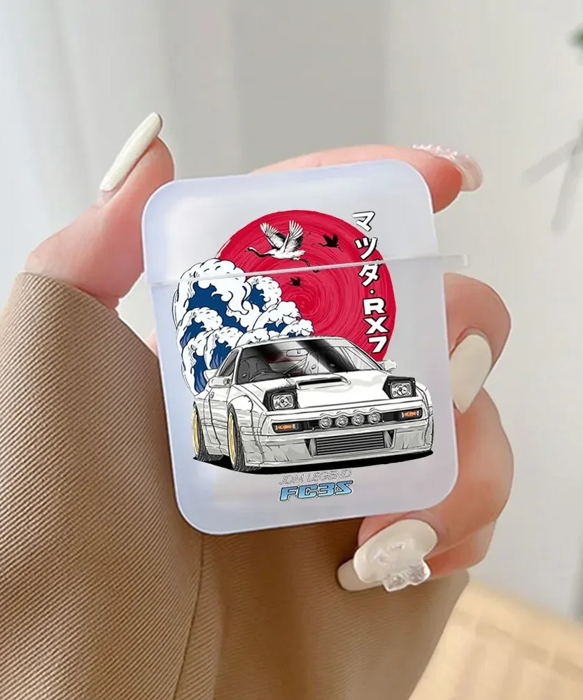 Fujiwara Takumi AE86 AirPods Case – Initial D Anime Protective Cover (1/2/3/Pro/4)