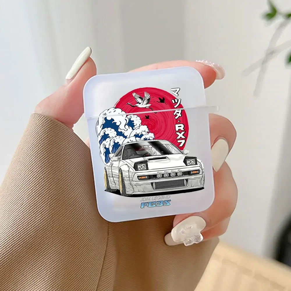 Fujiwara Takumi AE86 AirPods Case – Initial D Anime Protective Cover (1/2/3/Pro/4)
