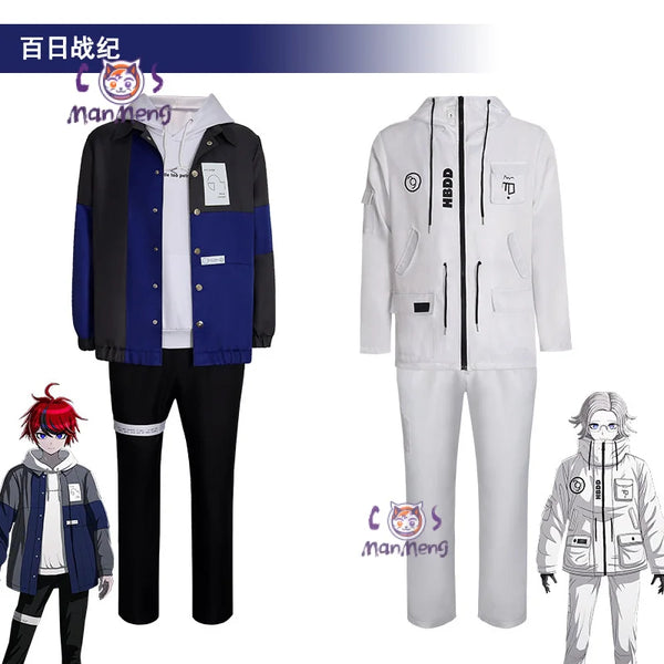 The Hundred Line Eito Aotsuki Cosplay Costume