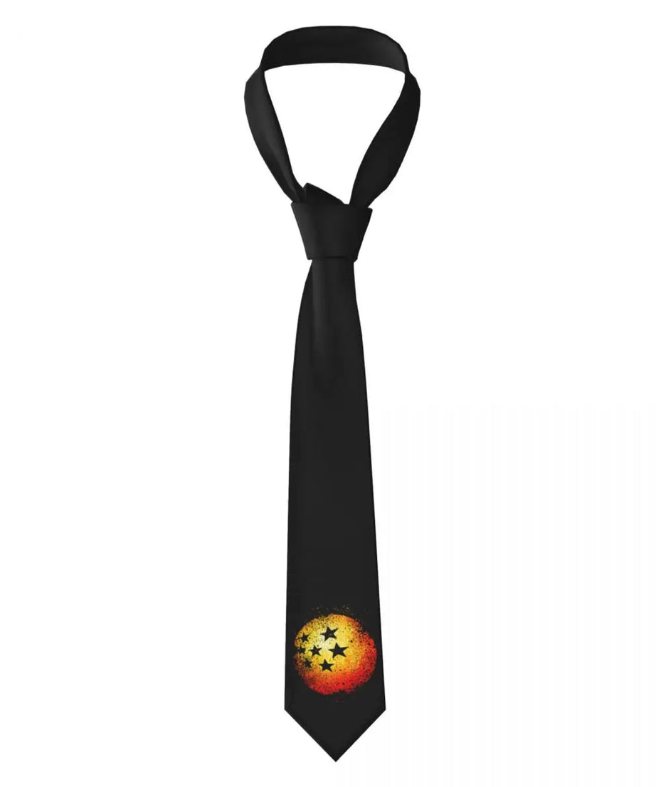 Vegeta Royal Saiyan Symbol Necktie – Dragon Ball Z Slim 8cm Unisex Tie