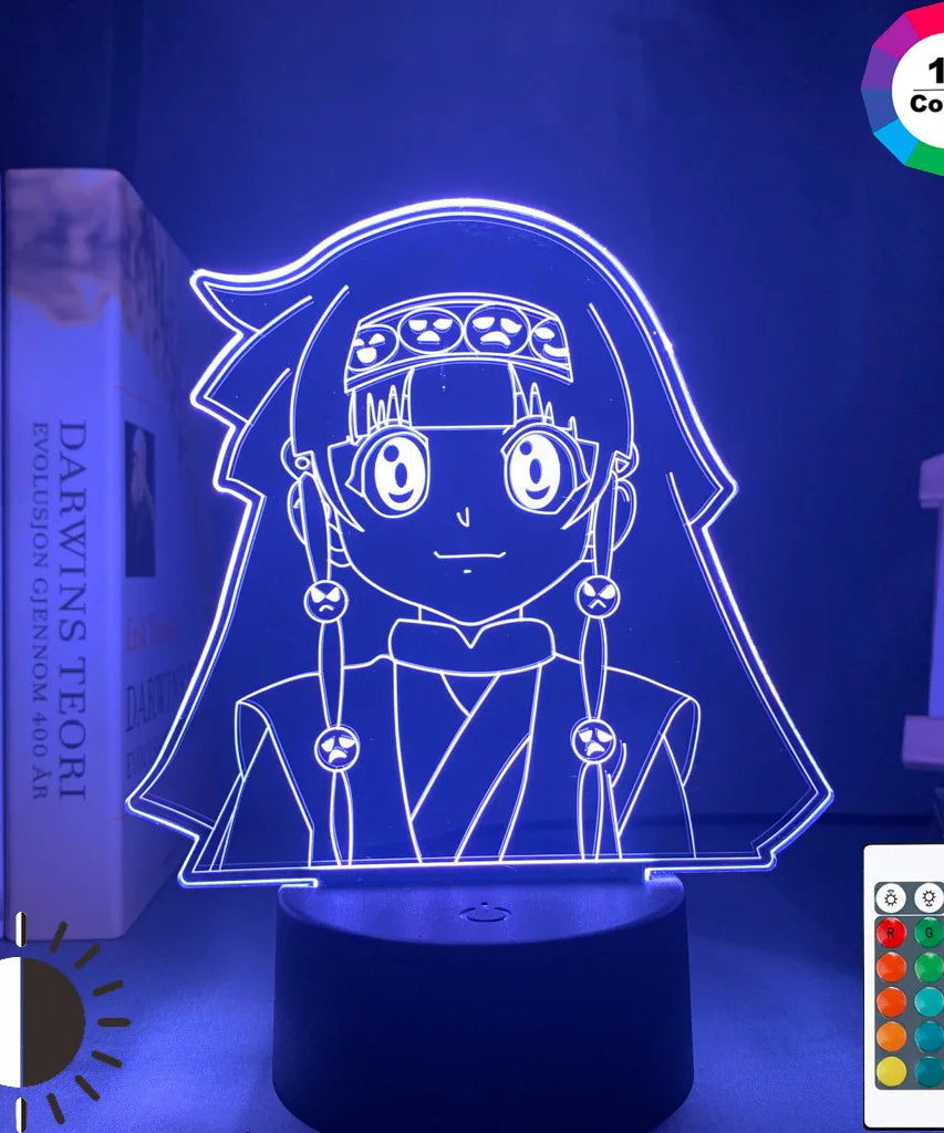 Anime Hunter X Hunter Led Night Light Killua Zoldyck Figure Nightlight Color Changing Usb Battery Table 3d Lamp Gift for Kids