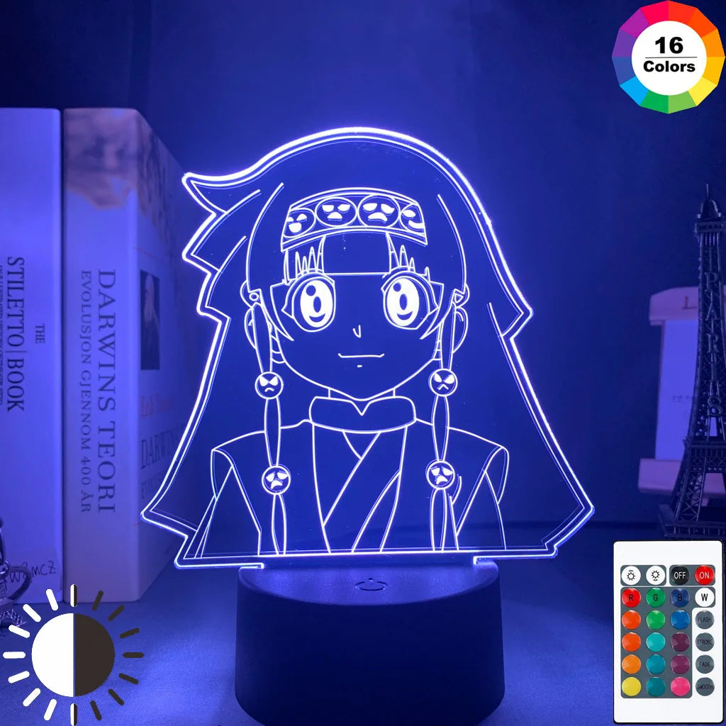 Anime Hunter X Hunter Led Night Light Killua Zoldyck Figure Nightlight Color Changing Usb Battery Table 3d Lamp Gift for Kids