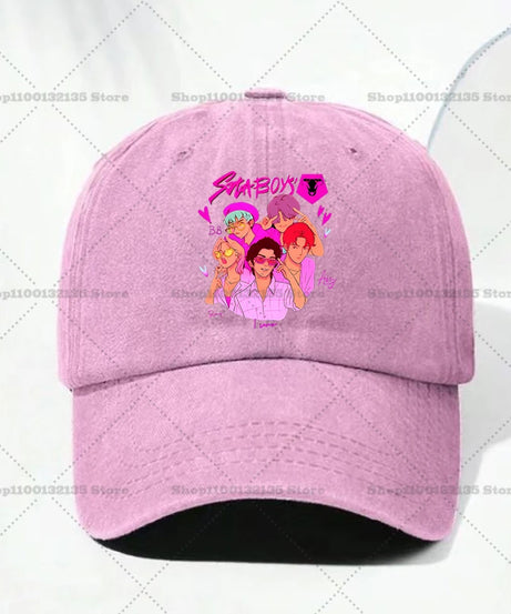 Kpop Demon Hunteres Baseball Cap for Girls Boys Summer Adjustable Sun Hat Anime Cute Retro Sunbonnet Adult Women Headgear Gift