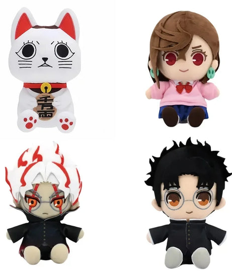 25cm Dan Da Dan  Ken Takakura Momo Ayase Anime merchandise cat figurines holiday gifts cute and lucky cat plush toys