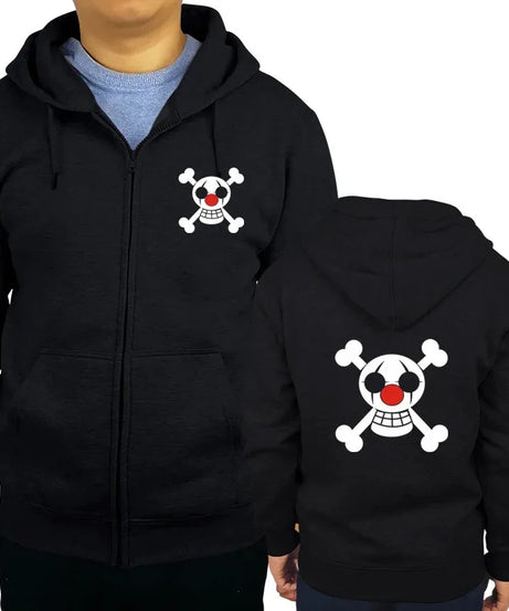 One Piece Anime Women Zip Up Hoodie Jacket Spring Autumn 2New Fashion Mens Sweatshirt Couple Promozed Clothes Coats