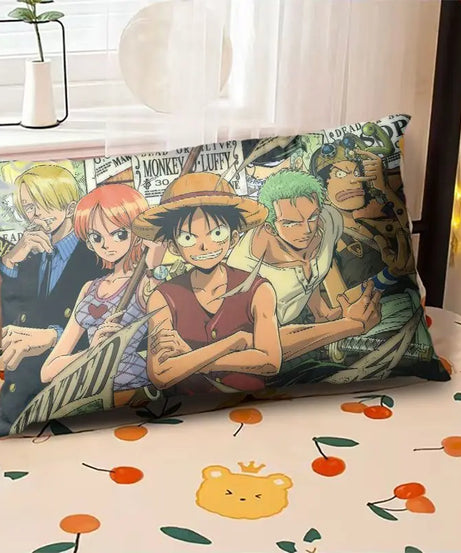 New One Piece Luffy Nami Zoro Chopper anime cushion pillow set pillow student nap pillow creative bedding holiday gift