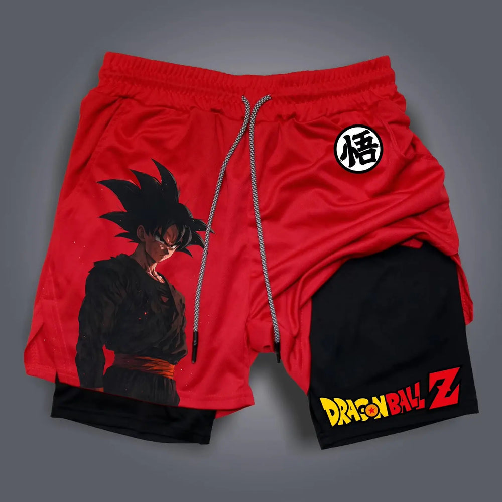 Dragon Ball 2-in-1 Gym Shorts — Graphic Print Sportswear 4