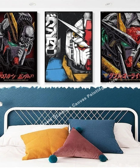 Gundam Mech Esports Room Decorative Poster