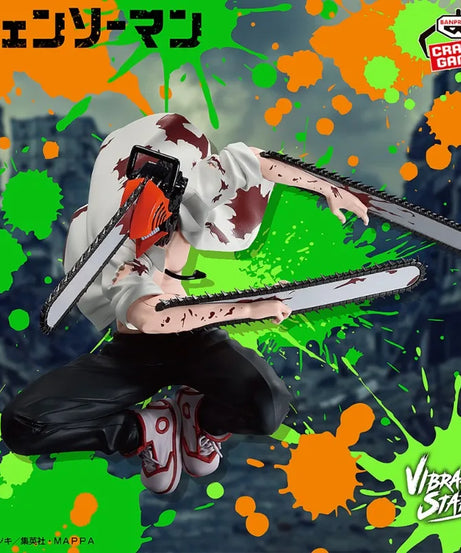 Chainsaw Man Denji VIBRATION STARS-CHAINSAW MAN PVC 11cm Anime Character Model Toys Gifts