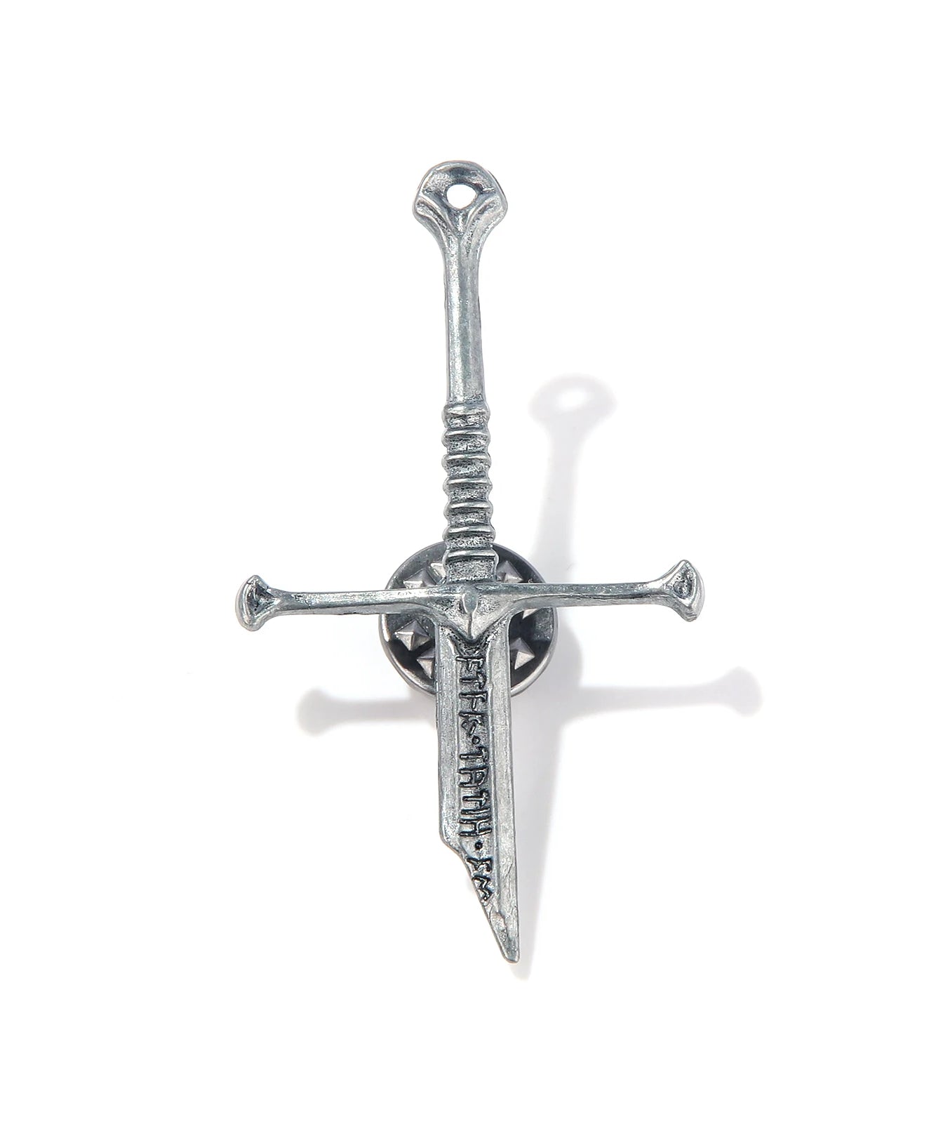 Lord of the Narsil Broken Sword Pins Brooch Movie Aragorn Sword Metal Badge Brooch for Women Men Lapel Pin Jewelry