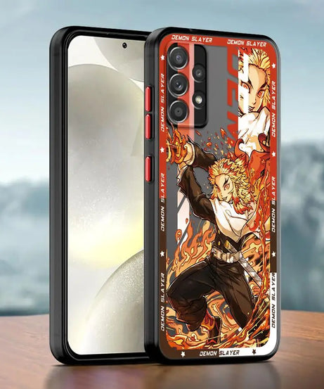 Anime Demons Slayers Soft Cover Phone Case for Samsung Galaxy A52 A16 A53 A21s A24 A22 A73 A32 A34 A72 A25 A15 A33 A54