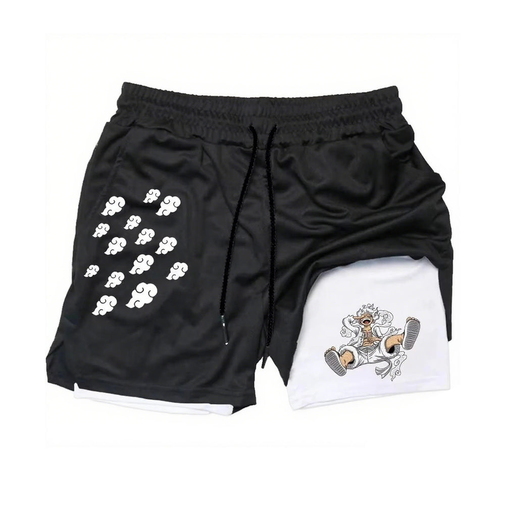 One Piece 2-in-1 Gym Shorts — Quick-Dry Sportswear 4