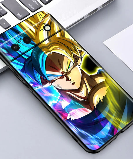 Dragon Ball Z Shockproof Silicone Case – Google Pixel 4 to 9 Series