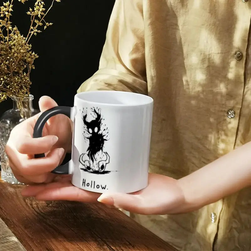 Hollow Knight Hornet Silk Song GK Tears City Window Mug Coffee Ceramic Color-Changing Cup Personalized Holiday Gift