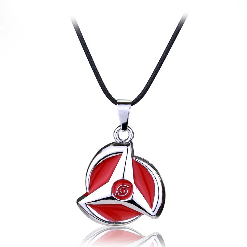 Akatsuki Red Cloud Alloy Pendant Necklace – Naruto Fashion Jewelry 5