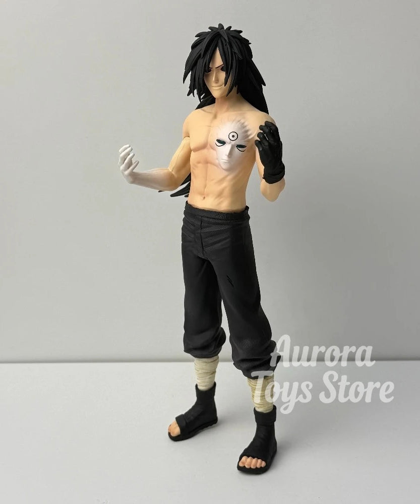 28.5cm/11.22in Anime NARUTO Figure Uchiha Madara Action Figures Pvc Collection Model Toys for Children Gifts