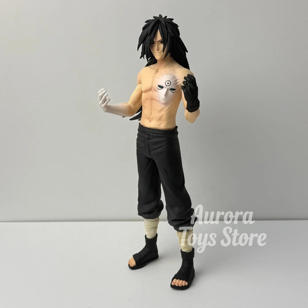28.5cm/11.22in Anime NARUTO Figure Uchiha Madara Action Figures Pvc Collection Model Toys for Children Gifts