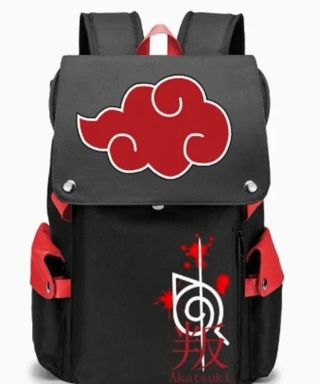 Naruto Anime Laptop Backpack – Large Capacity Travel & School Bag
