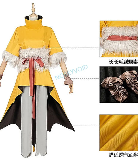 Ukyo Saionji Cosplay Set – Dr. Stone Anime Costume with Wig & Hat (Unisex, Halloween/Comic-Con)