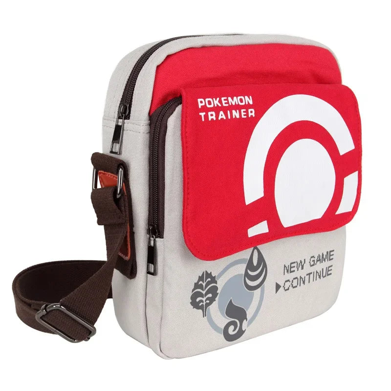 Naruto, Luffy, Shingeki no Kyojin & Pokémon Anime Crossbody Bag – Square Travel Messenger Gift Bag