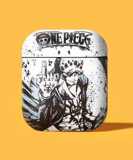 Anime One Piece Luffy Zoro Airpods Pro 2 Smart Cover Airpods 1/2/3 Protective Case for Iphone Bluetooth Earphones