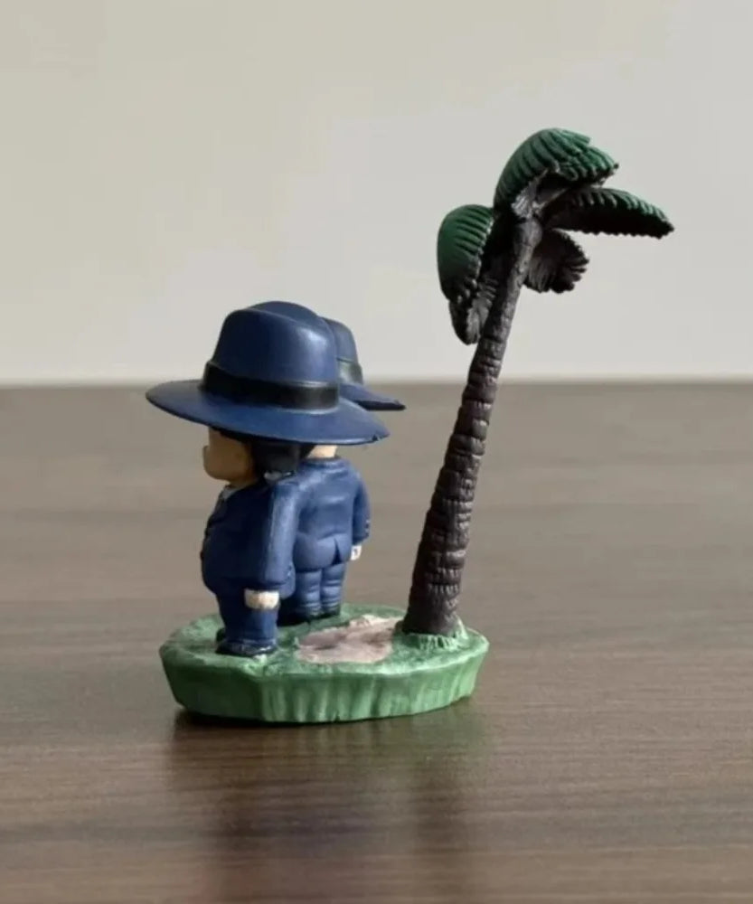 7cm/2.76in Anime Dragon Ball Figure Krillin and Goku Action Figures Pvc Statue Desktop Ornamen Collection Model Toys