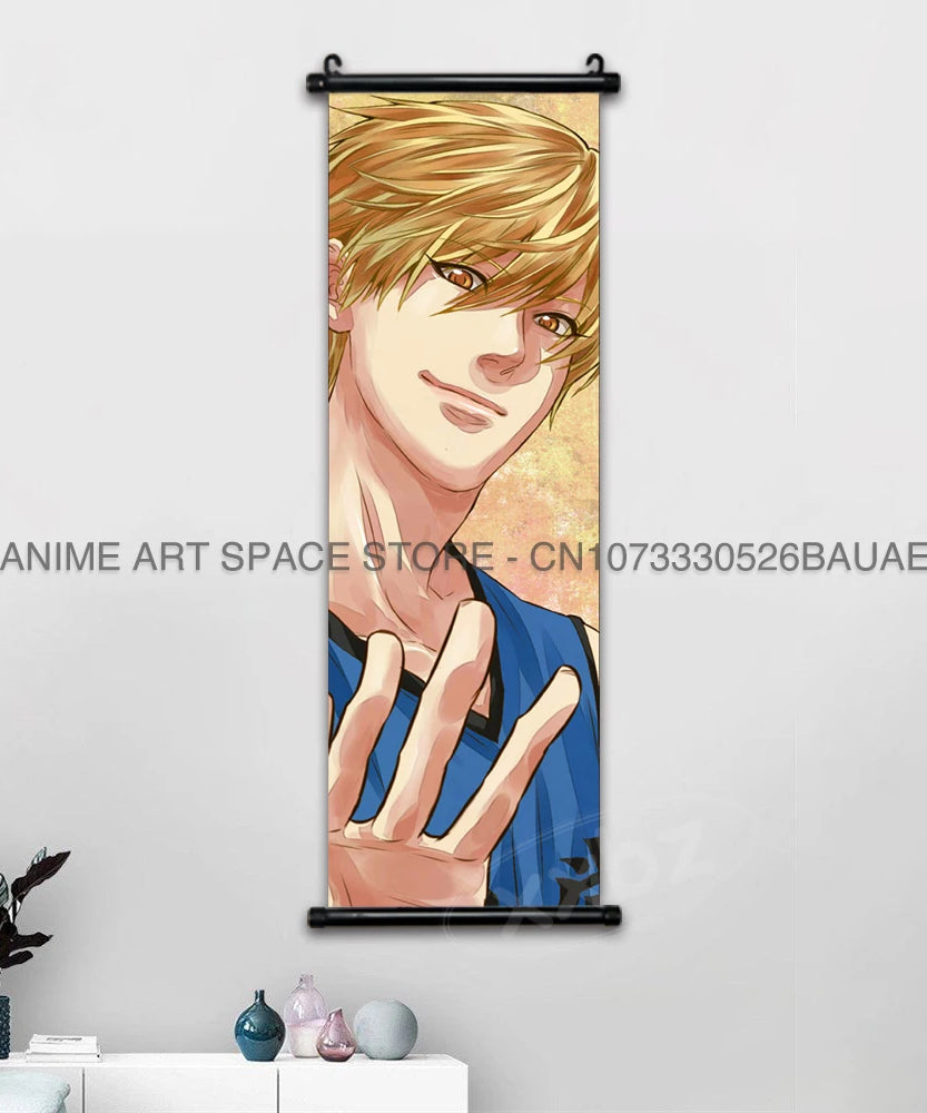 Kuroko no Basket Wall Scroll – Tetsuya Kuroko Anime Canvas Poster