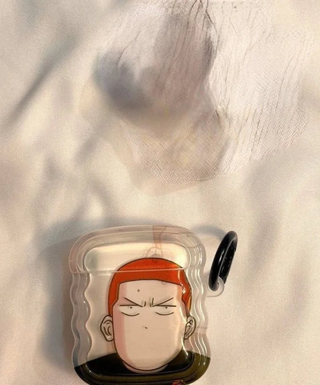 Slam Dunk AirPods Pro Case – Sakuragi & Rukawa Anime Protective Cover