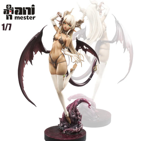 Original AniMester 1/7 Little Devil MoeMoeKo 29CM PVC Hentai Anime Action Figures Model Collection Ornament Toy