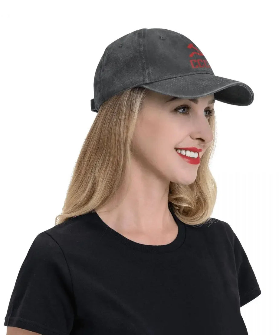 New CCCP Soviet Union Washed Cotton Baseball Cap Snapback Hats Men Women Russia Army Cap Spring Summer Casual Casquette