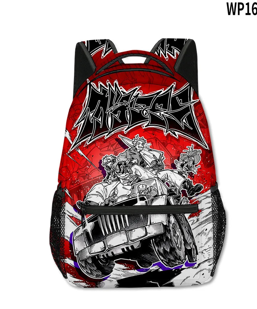 Trendy Popular Novelty Gachiakuta student Bookbag Notebook Backpacks 3D Print Oxford Waterproof Boys/Girls Travel Backpacks