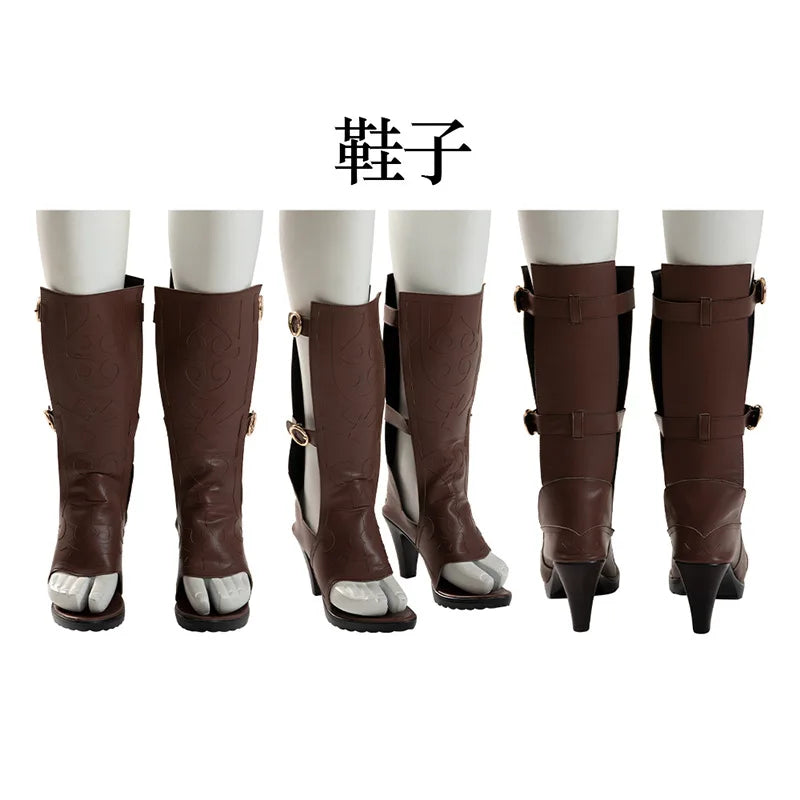 Game SSB  Zelda Cosplay Costume Zelda princess  Wig shoes ears props Accessorie party carnival set Woman uniform complete set