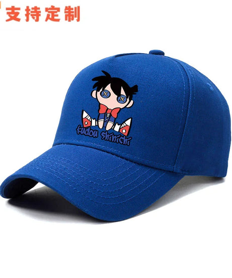 Detective Conan anime Kid the Phantom Thief sunshade baseball cap for men, outdoor casual duckbill hat, holiday gift.