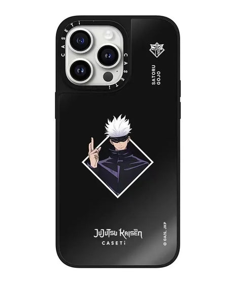 Jujutsu Kaisen Mirror Phone Case – Anti-Fall Anime iPhone 16 Pro Max