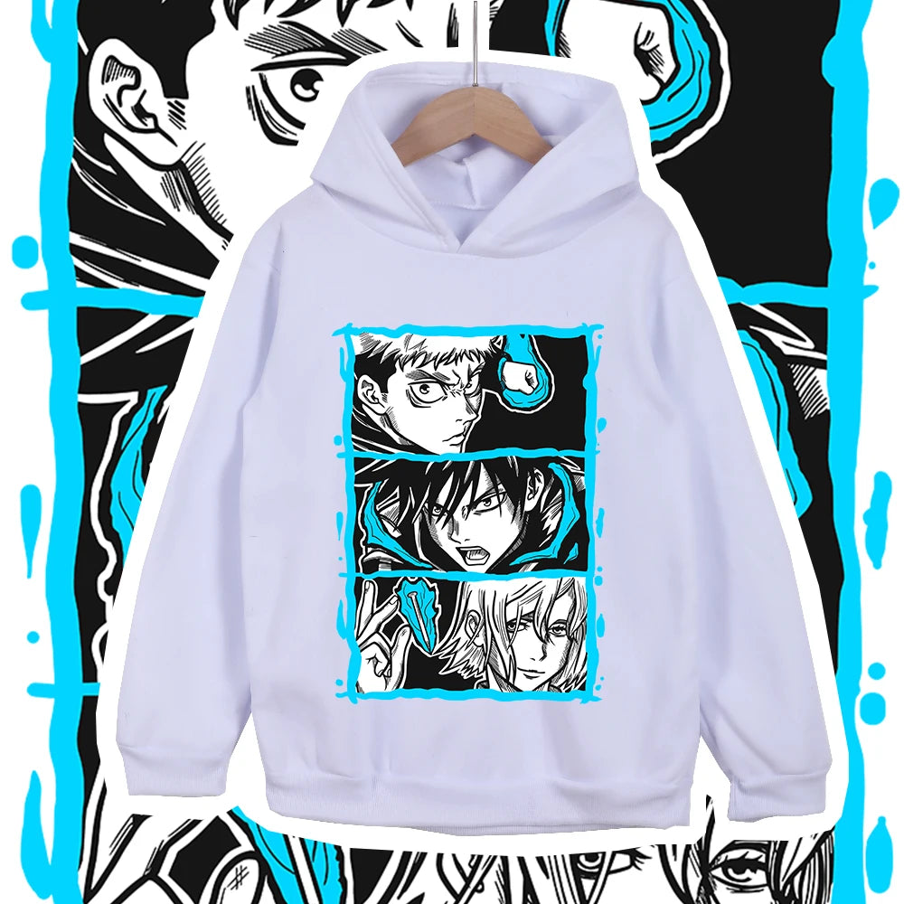 Jujutsu Kaisen Yuji, Megumi & Nobara Kids Anime Cotton Hoodie – Unisex Sweatshirt 6