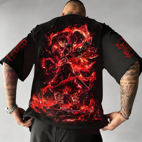 Demon Slayer T-Shirt — Anime Print Tee